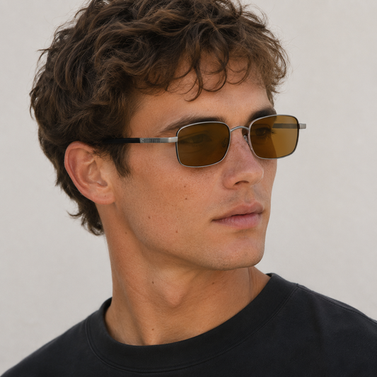 Sol Ti Titanium Sunglasses with Polarized Glass