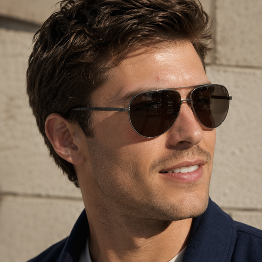 Roam Polarized Metal Sunglasses