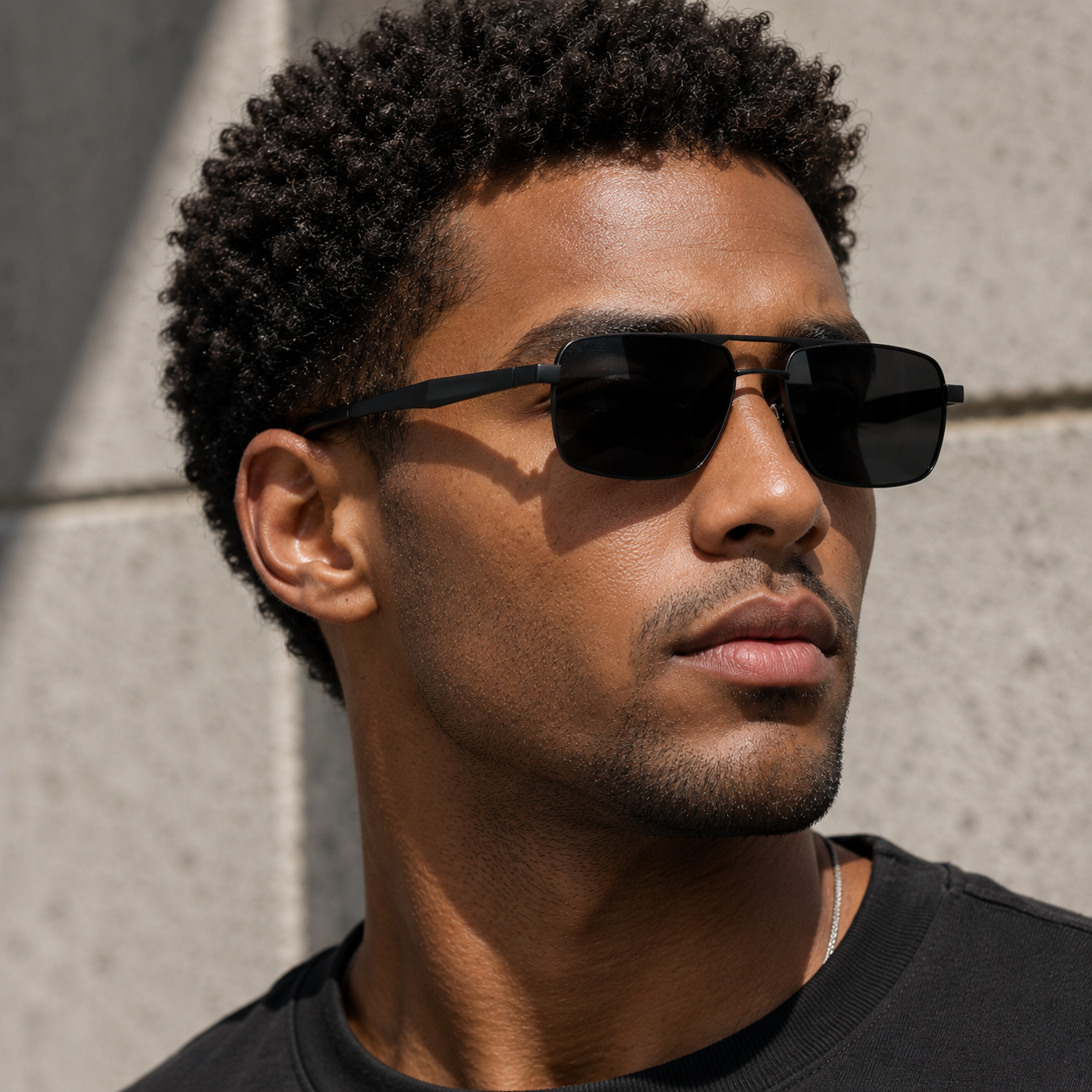 Mas - Polarized Metal Sunglasses