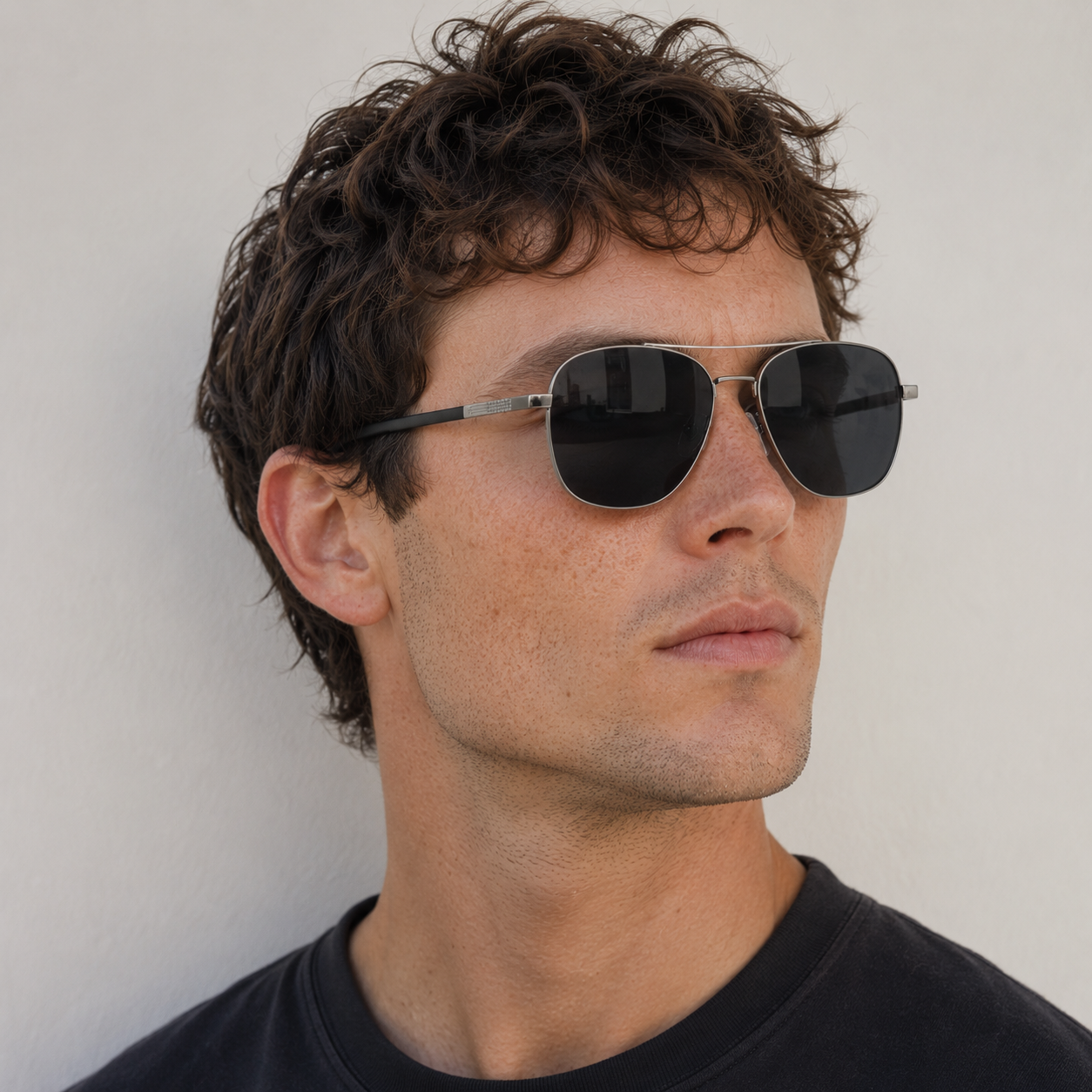 Fortis Ti — Titanium  Sunglasses with Polarized Glass