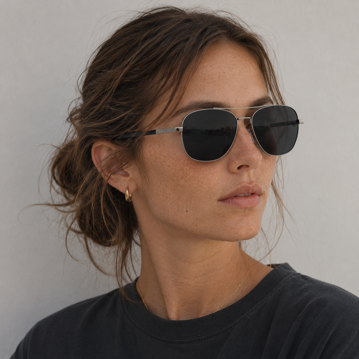 Fortis Ti — Titanium  Sunglasses with Polarized Glass