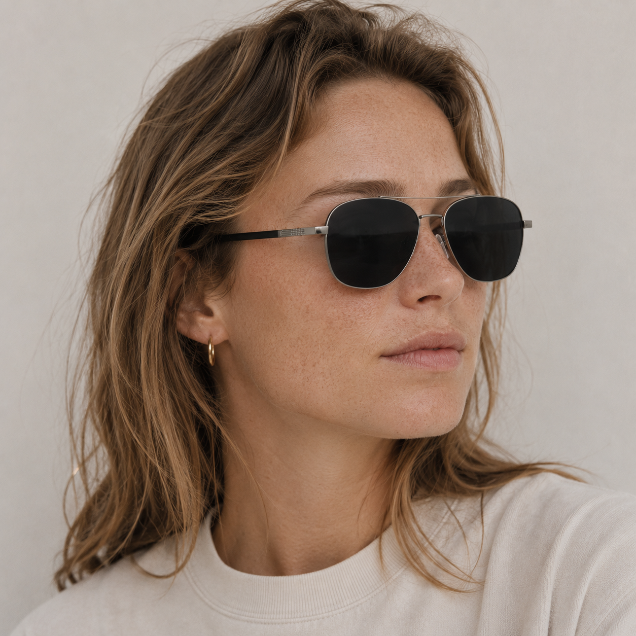Fortis Ti — Titanium  Sunglasses with Polarized Glass