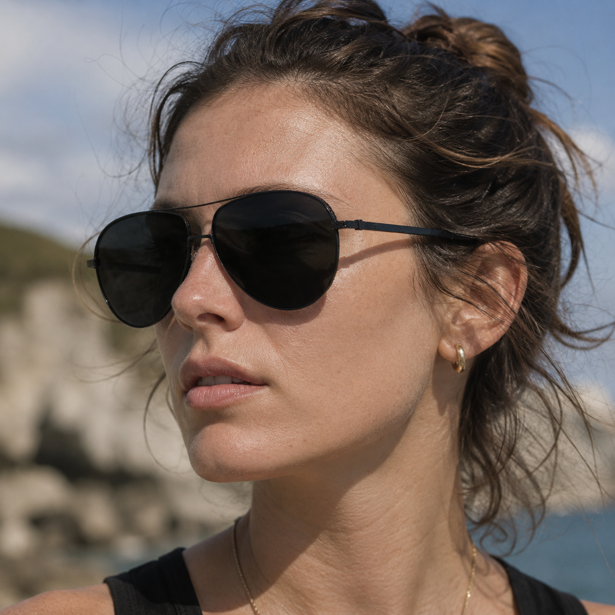 Roam - Polarisierte Metallsonnenbrille