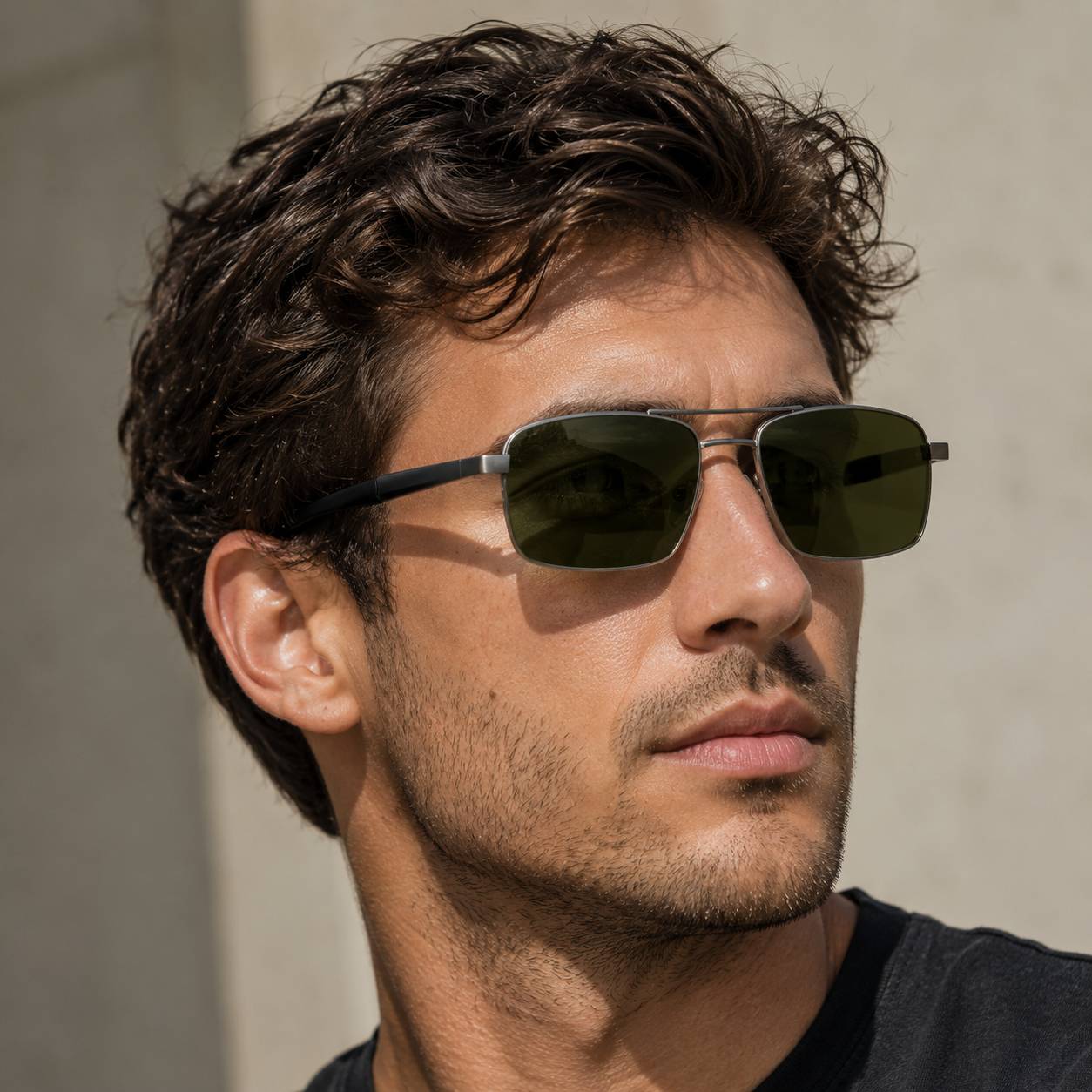 Modus – Polarisierte Metallsonnenbrille
