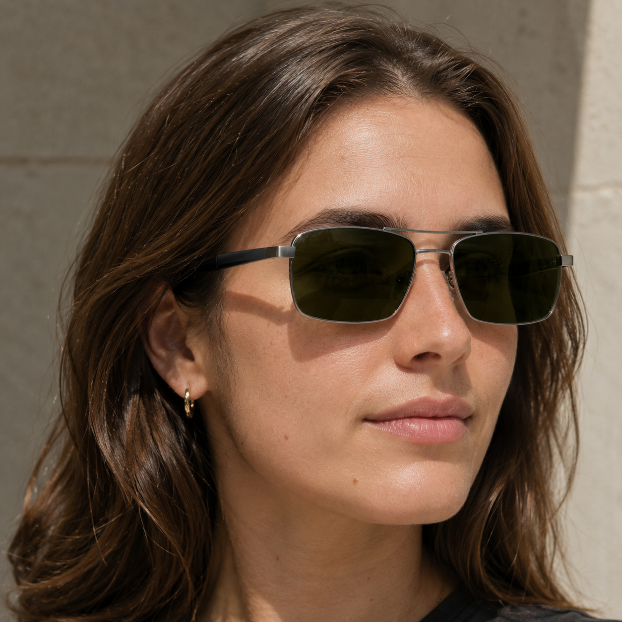 Modus – Polarisierte Metallsonnenbrille