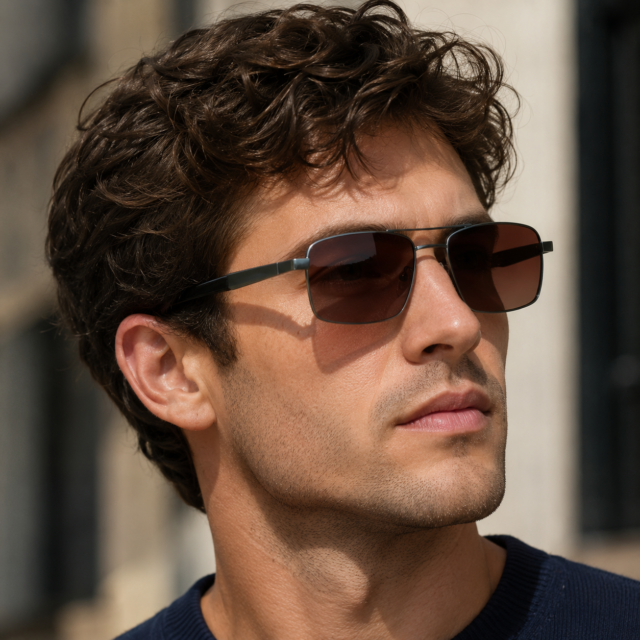 Modus – Polarisierte Metallsonnenbrille