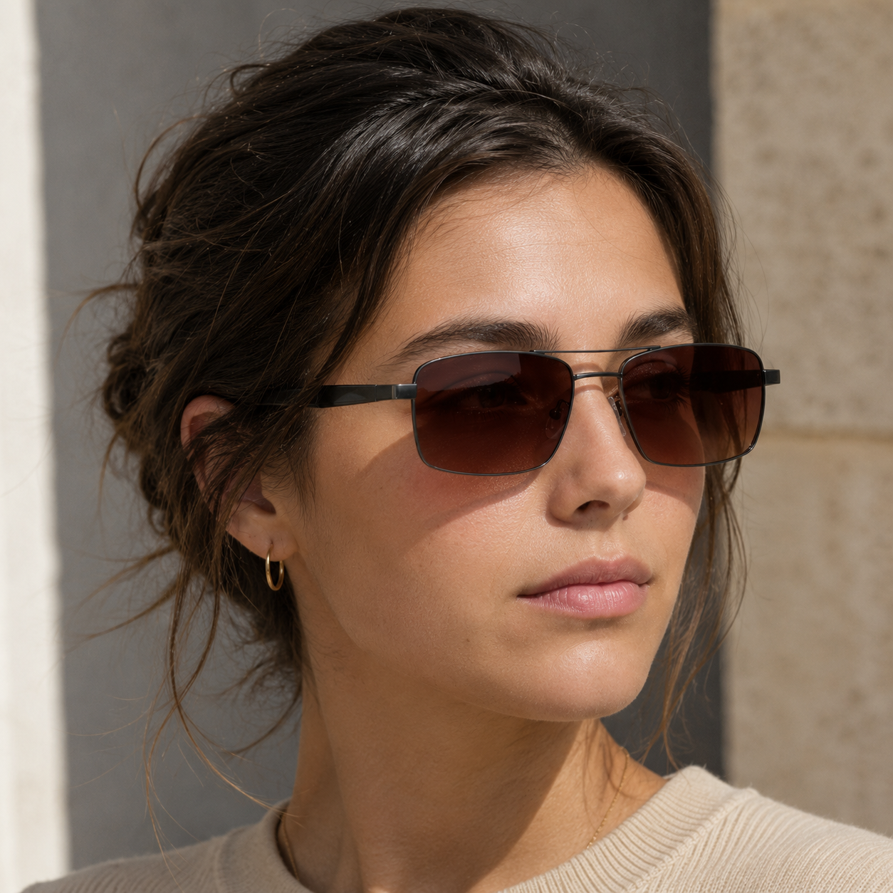 Modus – Polarisierte Metallsonnenbrille