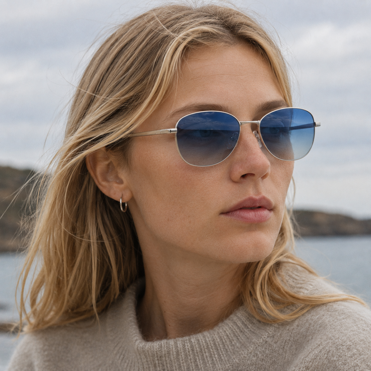 Weekend - Polarized Metal Sunglasses