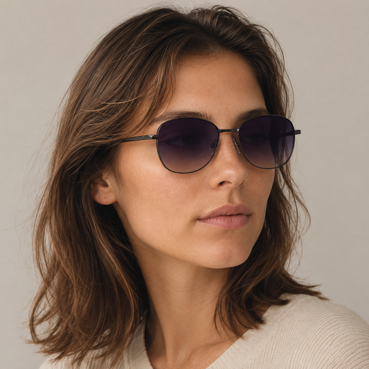 Weekend Polarized Metal Sunglasses