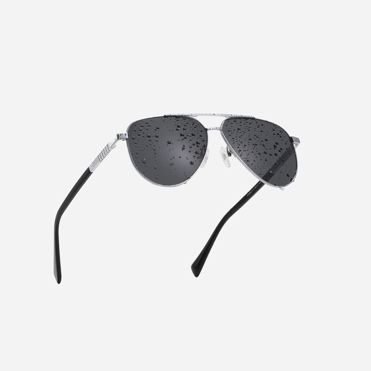 Miles Ti —  Titanium Aviator Sunglasses with Polarized Glass