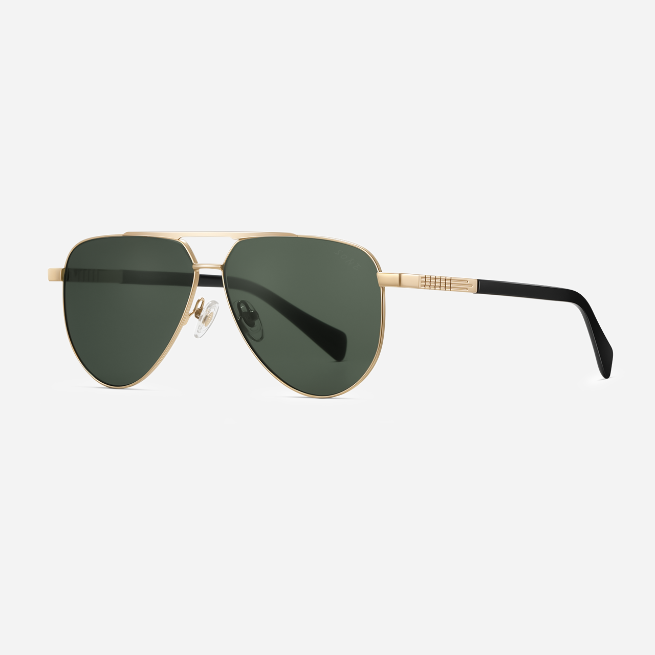 Miles Ti —  Titanium Aviator Sunglasses with Polarized Glass