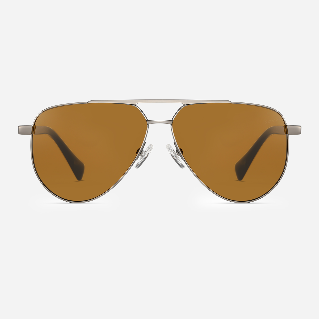 Miles Ti —  Titanium Aviator Sunglasses with Polarized Glass