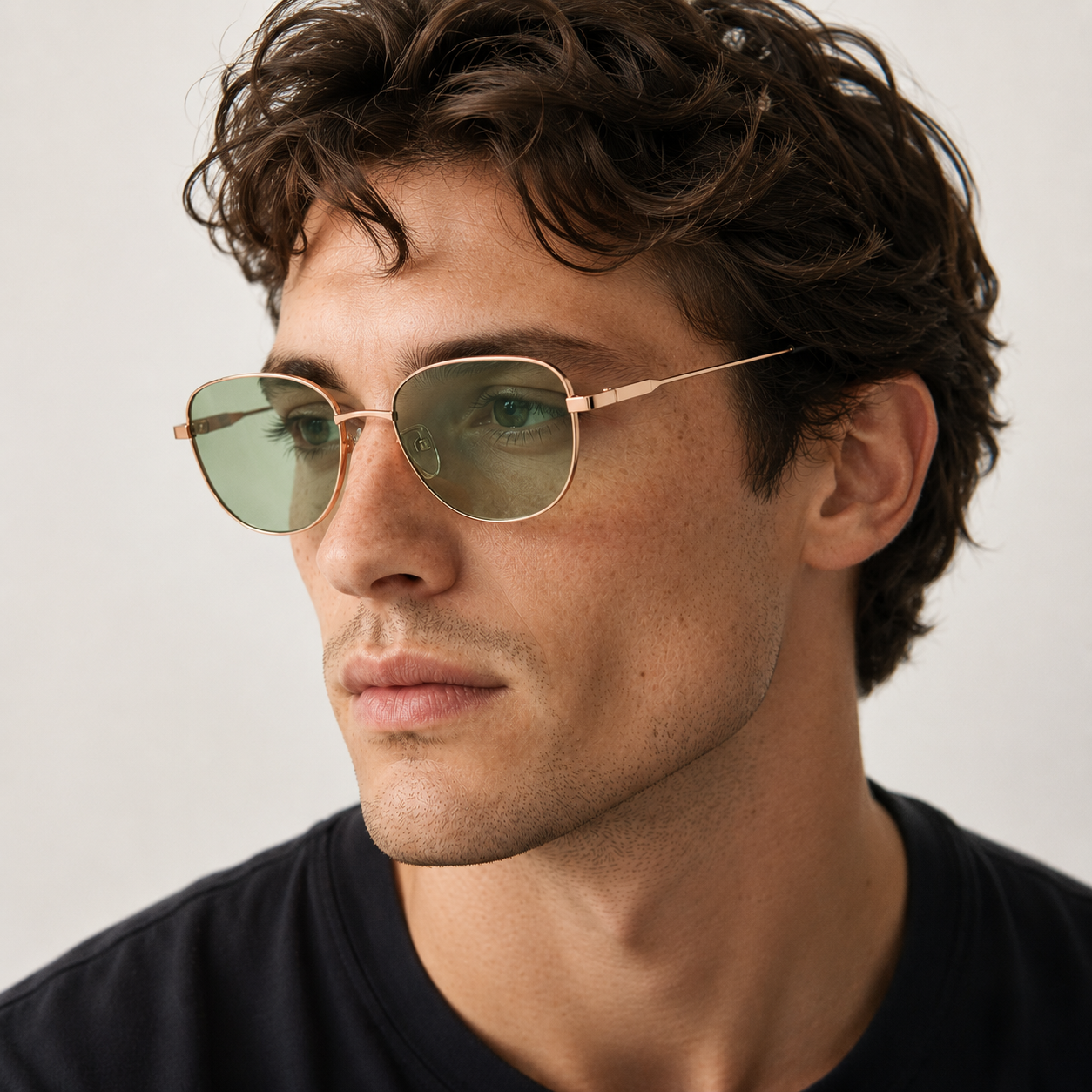 Breeze Polarized Metal Sunglasses